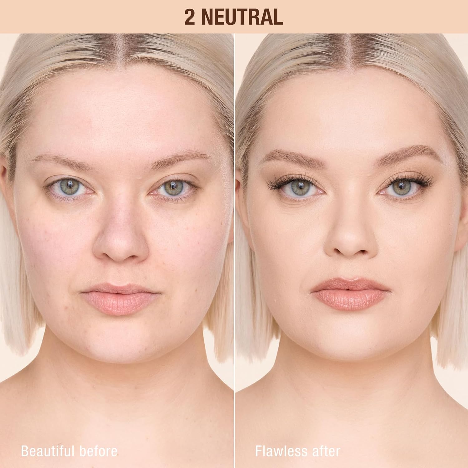 Charlotte Tilbury Airbrush Flawless Matte Foundation - Full Coverage Liquid Makeup with a Natural-Matte Finish - Smoothes & Blurs Pores - Waterproof & Transfer Resistant - Image 2