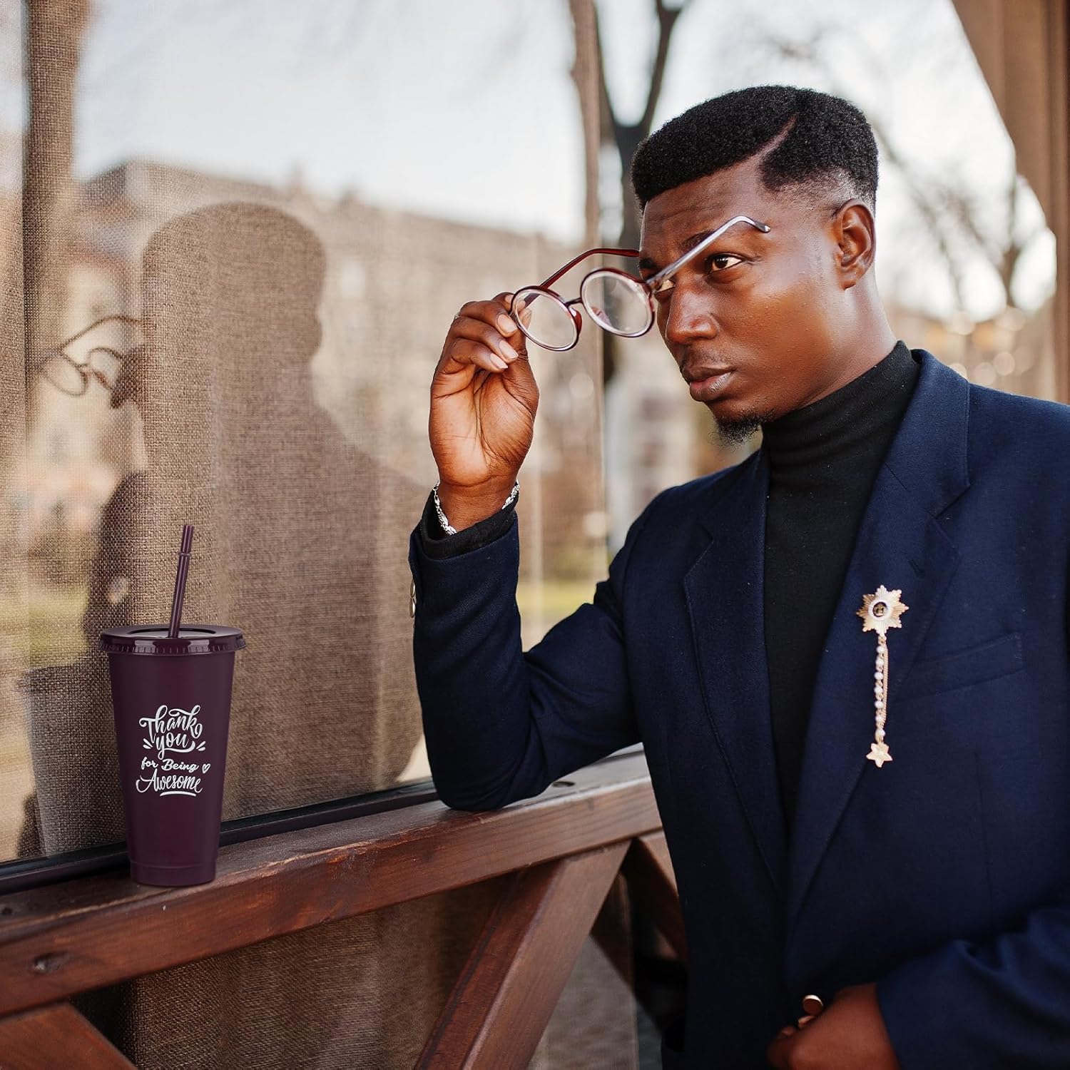 Mifoci Bulk Employee Appreciation Gifts 24oz Plastic Cups Tumblers with Straw Lid Staff Team Teacher Appreciation Gifts Reusable Inspirational Cups for Coworker Employees Volunteer(Multicolor,15 Pcs) - Image 4