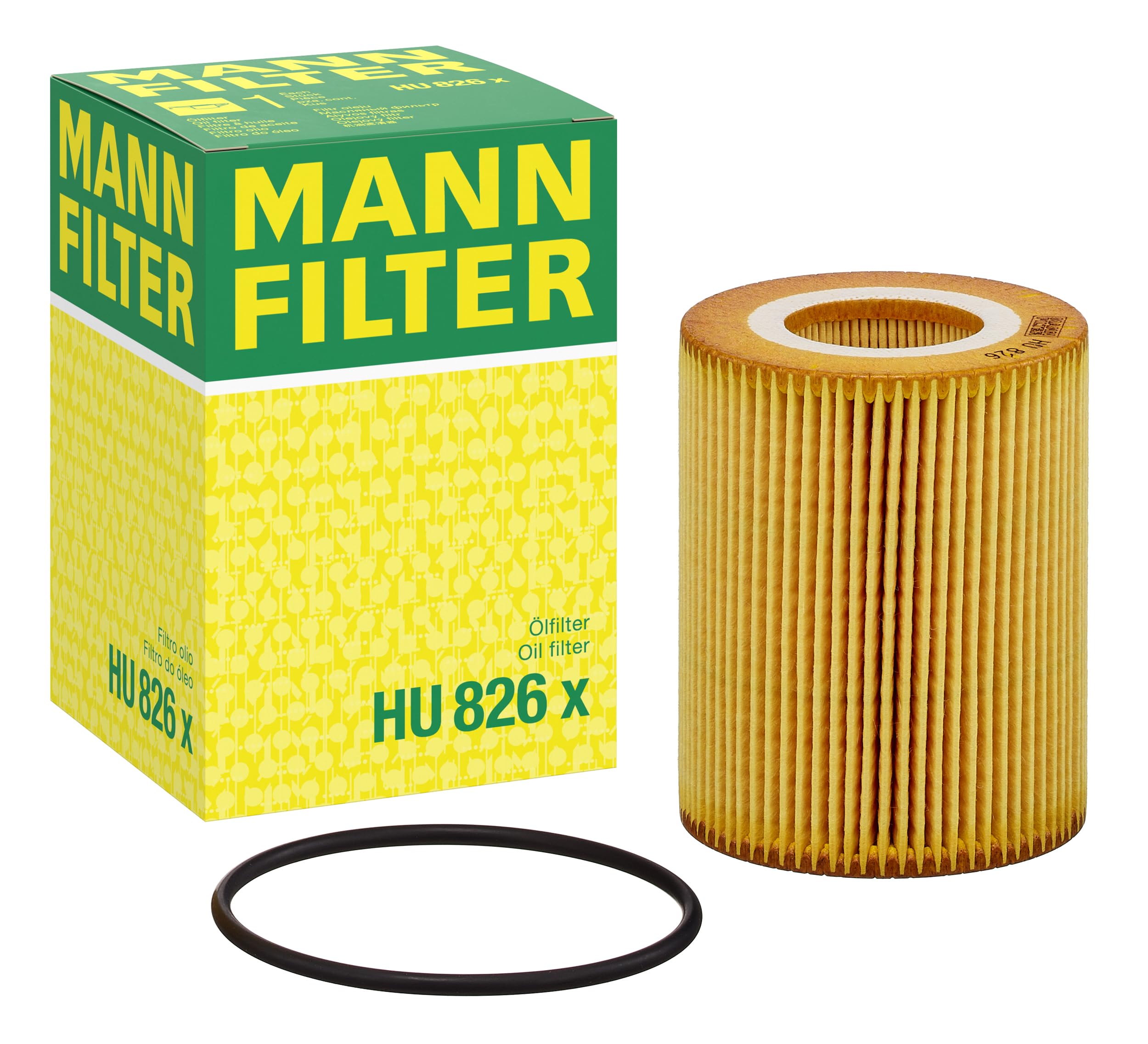 MANN-FILTERHU 826 x Oil Filter - for Cars + Transporters
