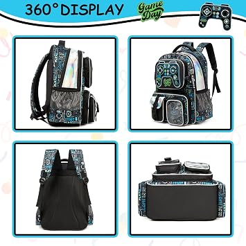 HTgroce Preschool Backpack Toddler Schoolbag Lunch backpack for Kids Boys