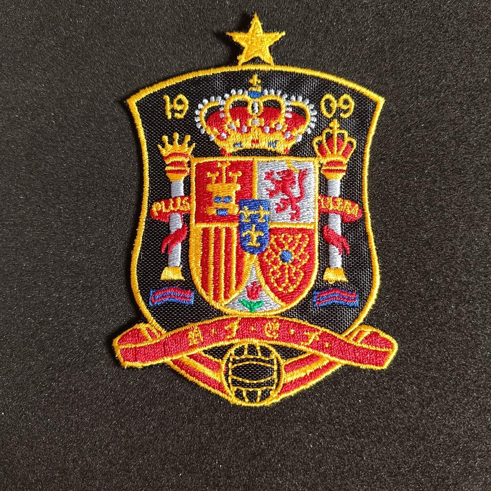 Patch Silicone RCD Espanyol (La Liga) - 85 X 60 Mm - À Repasser