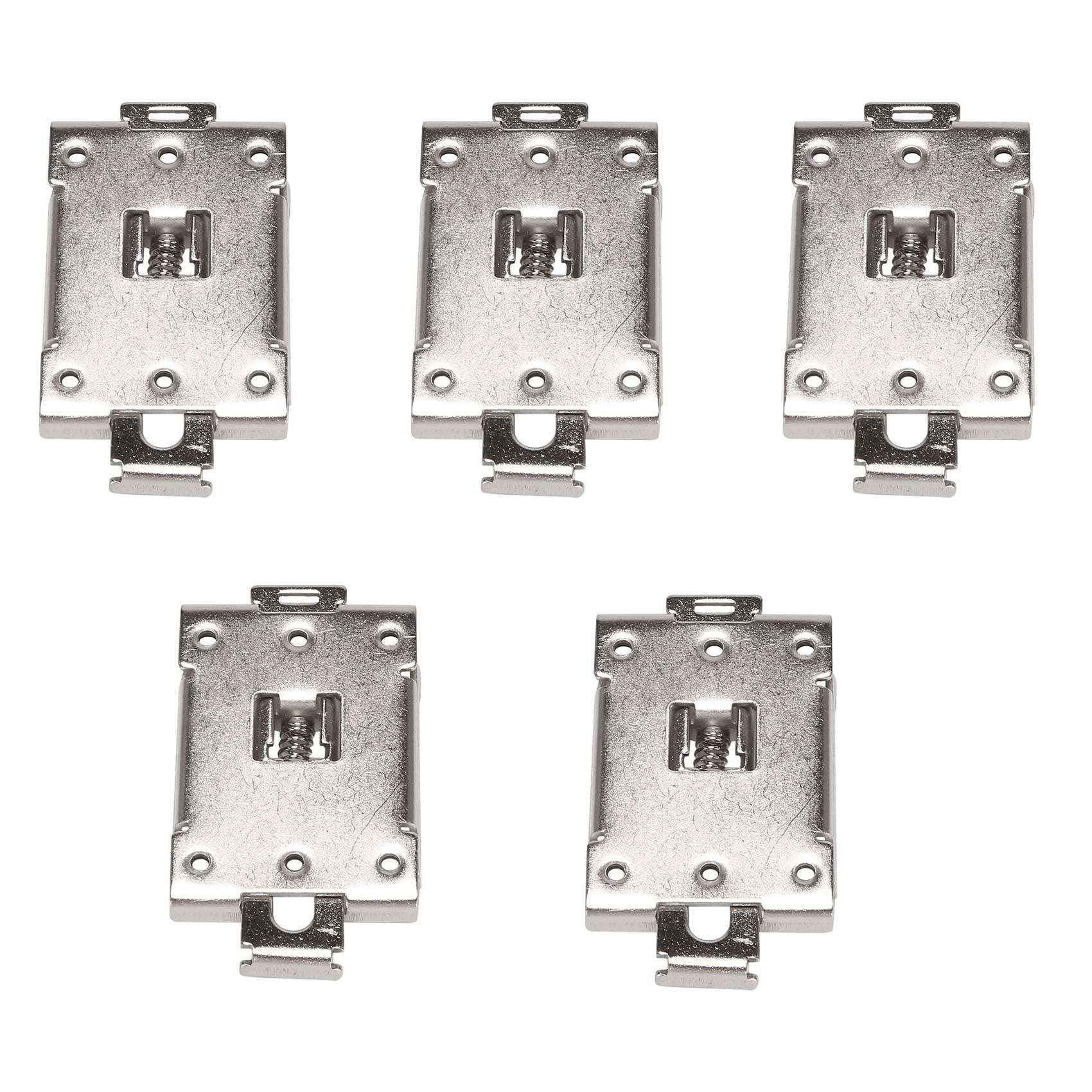 Jnchdghwa 5X DIN Rail Mount Bracket Equipment Rack G3NE G3NA Electrical for SSR R99-12 Fins