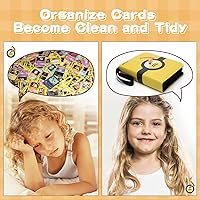 Vista 7 de Maitsol Card Binder for Pokemon Cards 4-Pocket, Trading Card Binder for TCG Cards, 440 Pockets Trading Card Games Album Holder, Pockets Card Holder
