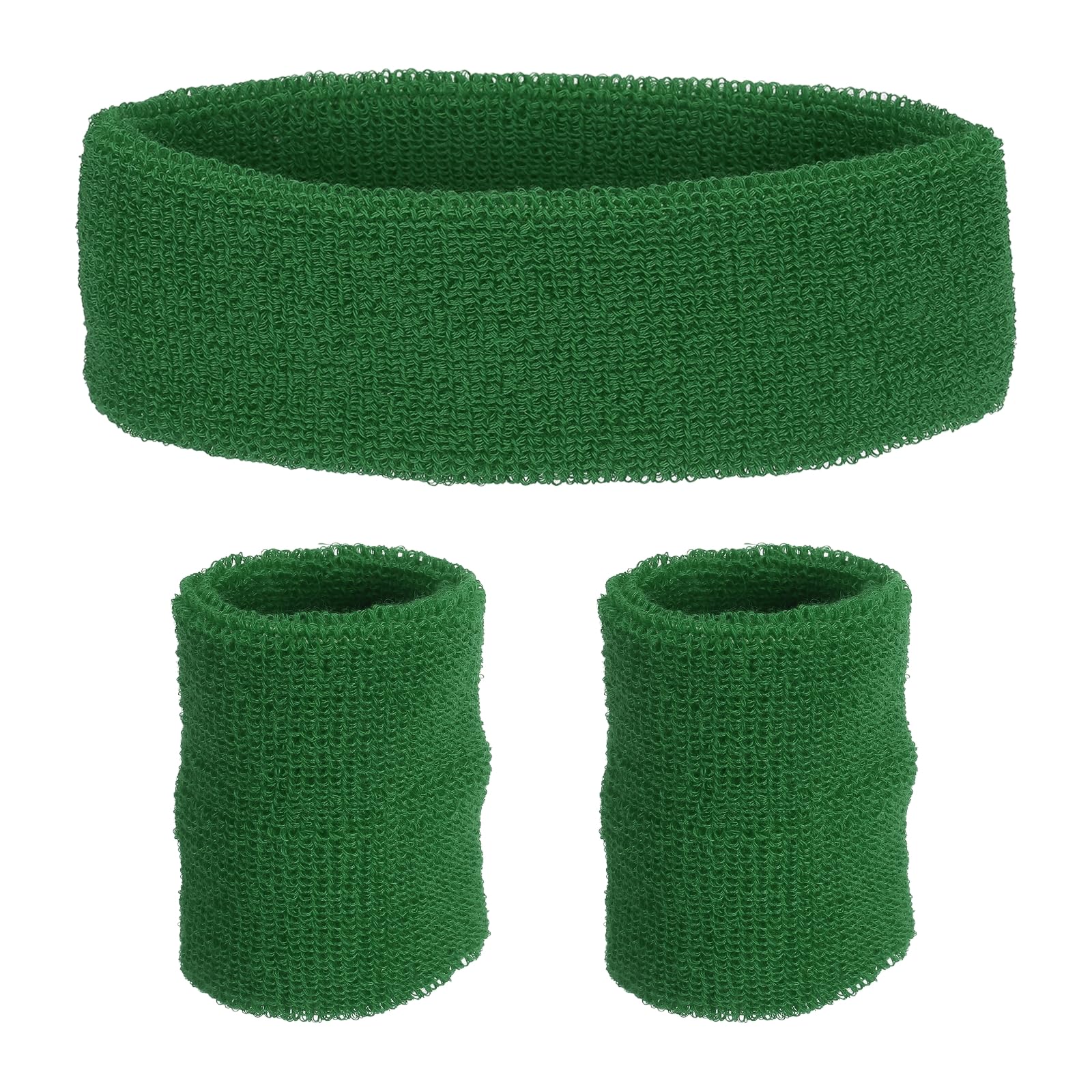 PATIKIL Sports Wristbands Headband Set