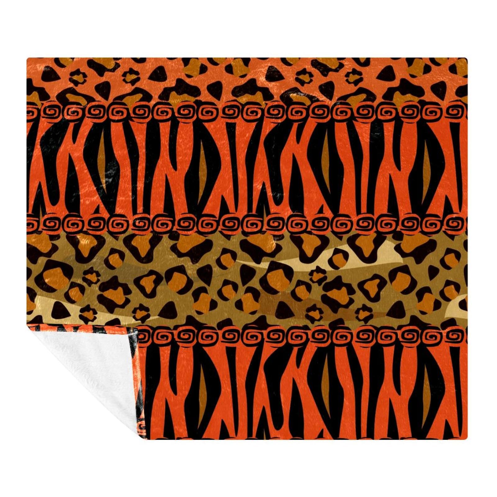 Couverture douce guépard pour des soirées cocooning chaleureuses en famille sur le canapé