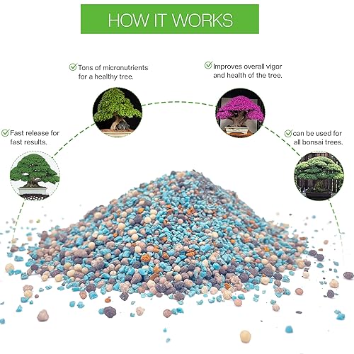 Miniatura 2 de Fertilizante multiusos para bonsái de The Bonsai Supply - 2Lbs  Resultados rápidos  Micro nutrientes para la salud de los bonsáis vitales
