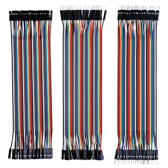 ELEGOO UNO R3 Project Most Complete Starter Kit Upgraded 37 in 1 Sensor Modules Kit 120pcs Multicolored Dupont Wire