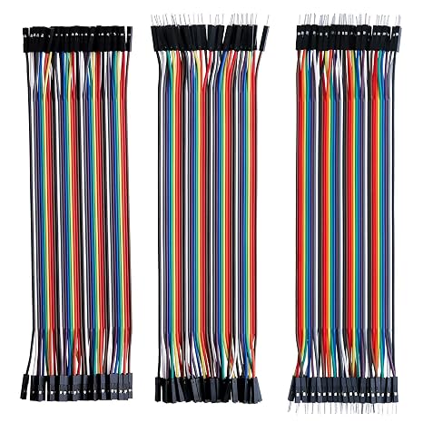 ELEGOO UNO R3 Project Most Complete Starter Kit Upgraded 37 in 1 Sensor Modules Kit 120pcs Multicolored Dupont Wire