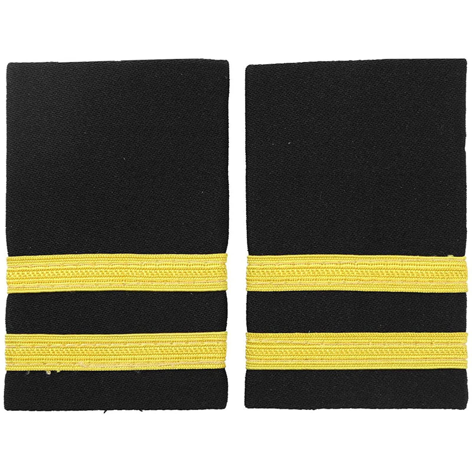 KKmeter 1 Pair Pilot Epaulet Shoulder Boards Traditional Airlines Pilot Captain Officer Uniform Epaulets