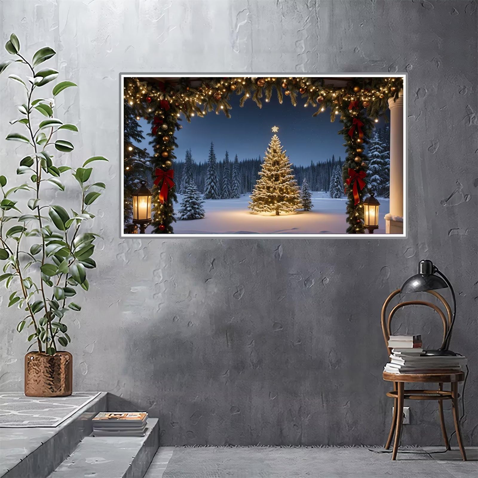 ダイヤモンドアート 壁に飾れるツリー キラキラクリスタルビーズ部分