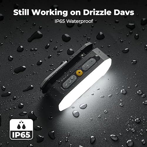 Miniatura 9 de BougeRV Luz de área móvil, linterna de campamento recargable, luz de campamento portátil de 3200 mAh, impermeable IP65, lámpara de campamento para