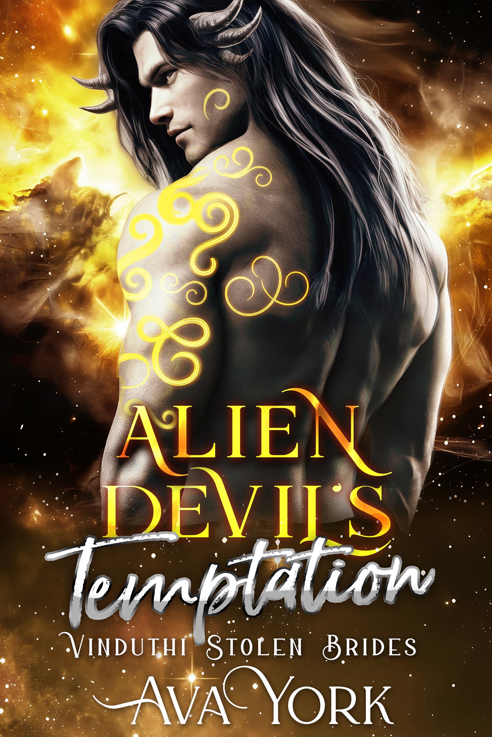 Alien Devil’s Temptation: A Vinduthi Alien Romance (Vinduthi Stolen Brides Book 4)