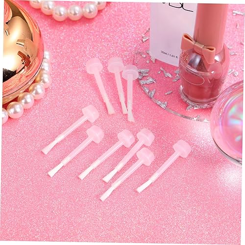 Miniatura 5 de Cepillo aplicador pequeño con tapa, kit de uñas acrílicas, 200 piezas, aplicador, botella de repuesto para el hogar, gel, gel, gel de inmersión