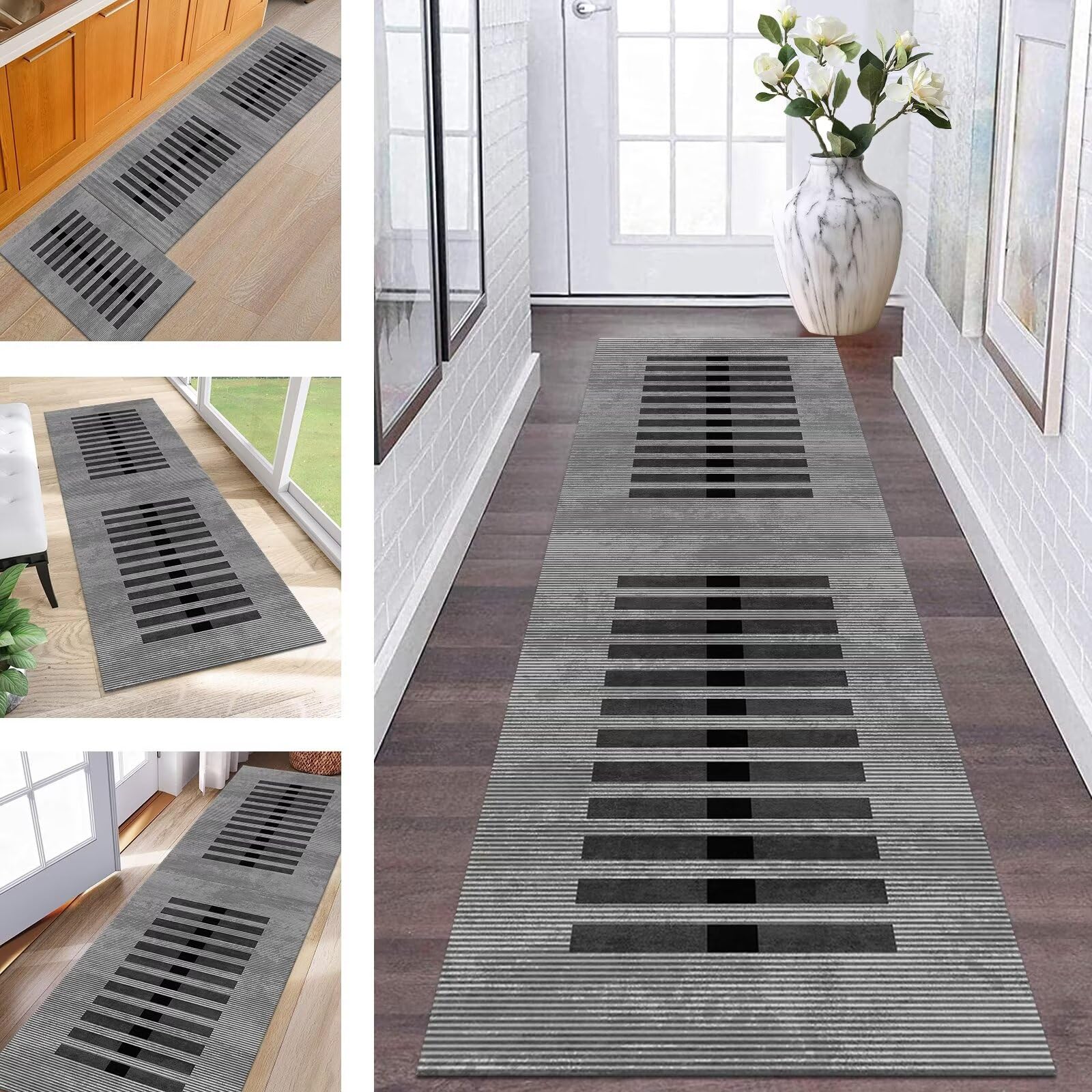 Tapis de cuisine antidérapant lavable idéal pour sécuriser vos sols