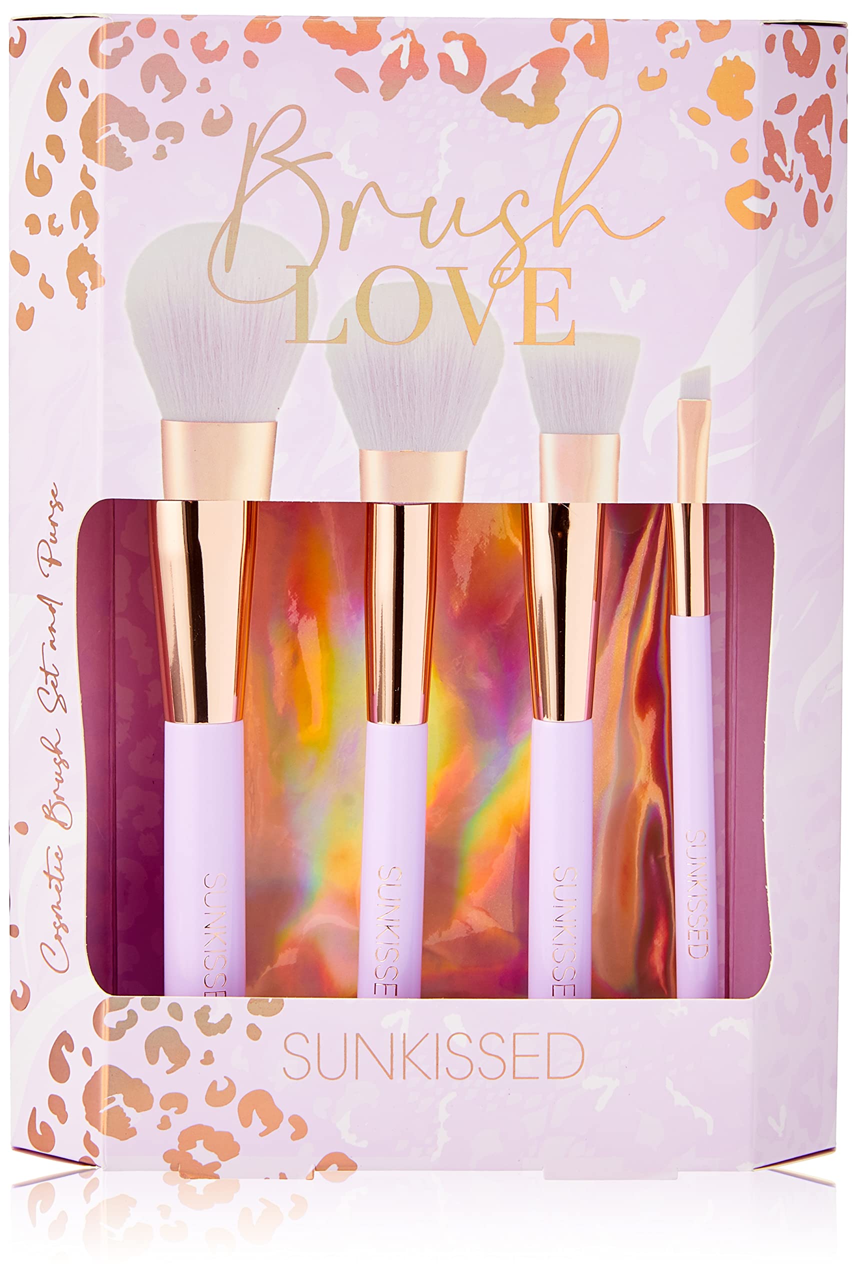 Sunkissed Brush Love Gift Set Eco Packaging 5 Pieces for Daily Use-image-45