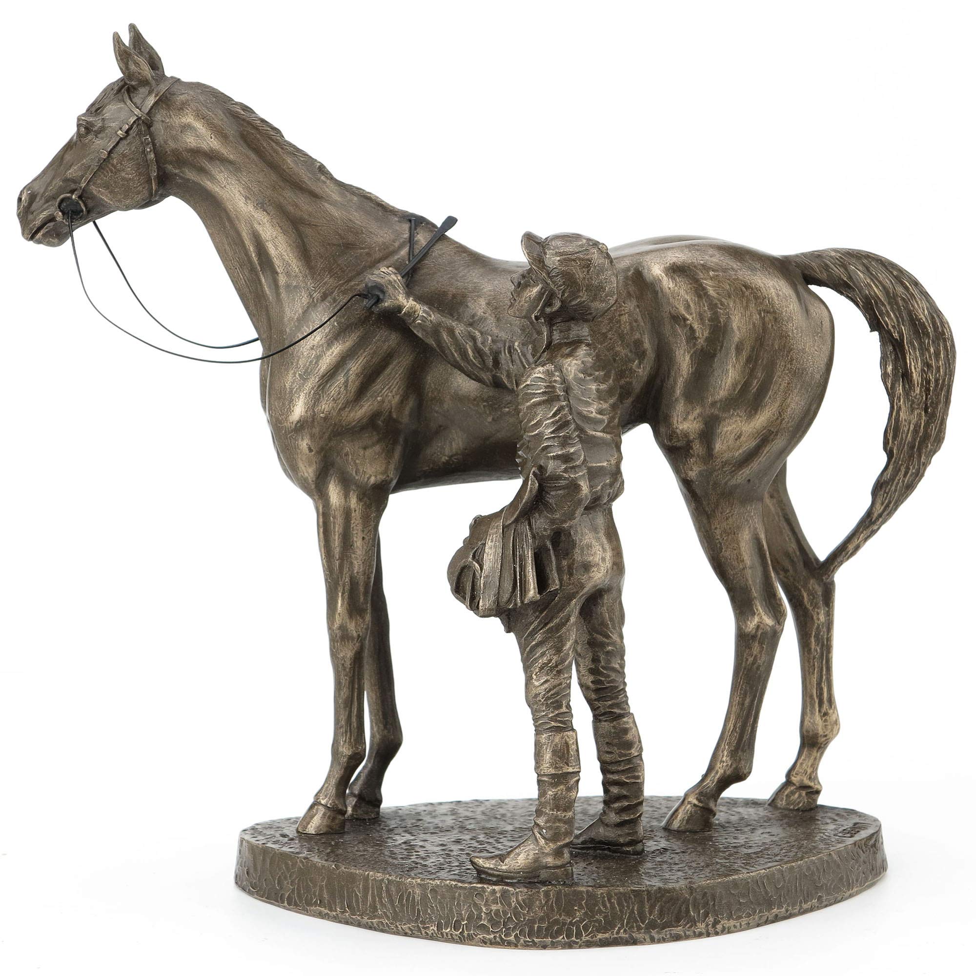 David Geenty - Escultura de bronce fundido en frío (17 cm)