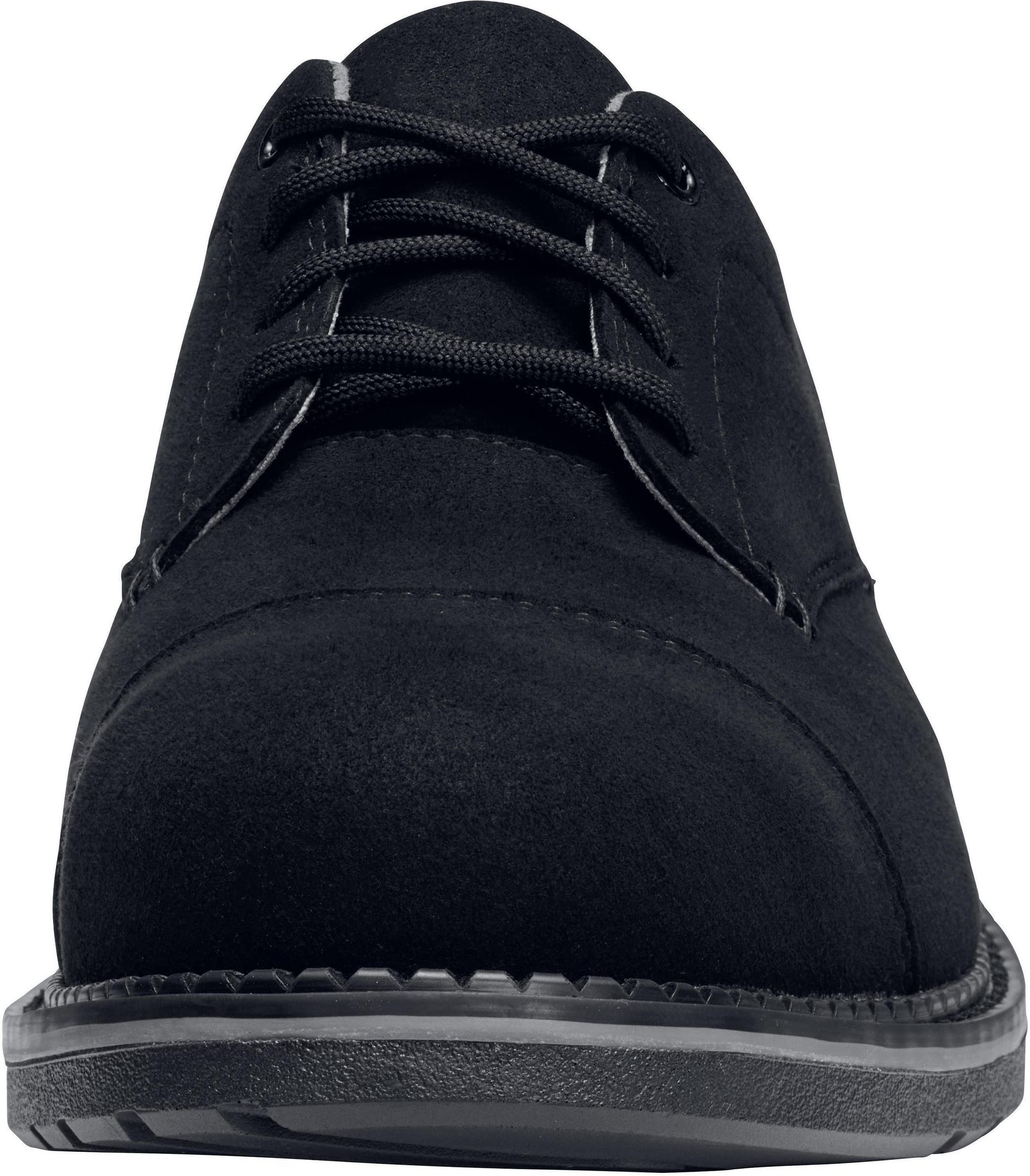 Uvex 1 Zapatos de seguridad con puntera de acero, zapatos de trabajo resistentes y transpirables S3 SRC, unisex, color negro, talla 47