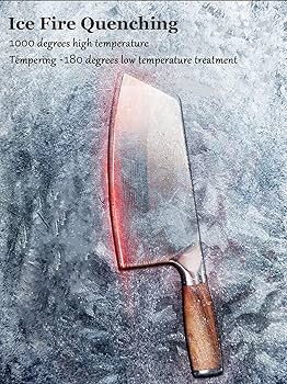 Amazon.com: Cleaver Knife, Chinese Chef's slicing Knife