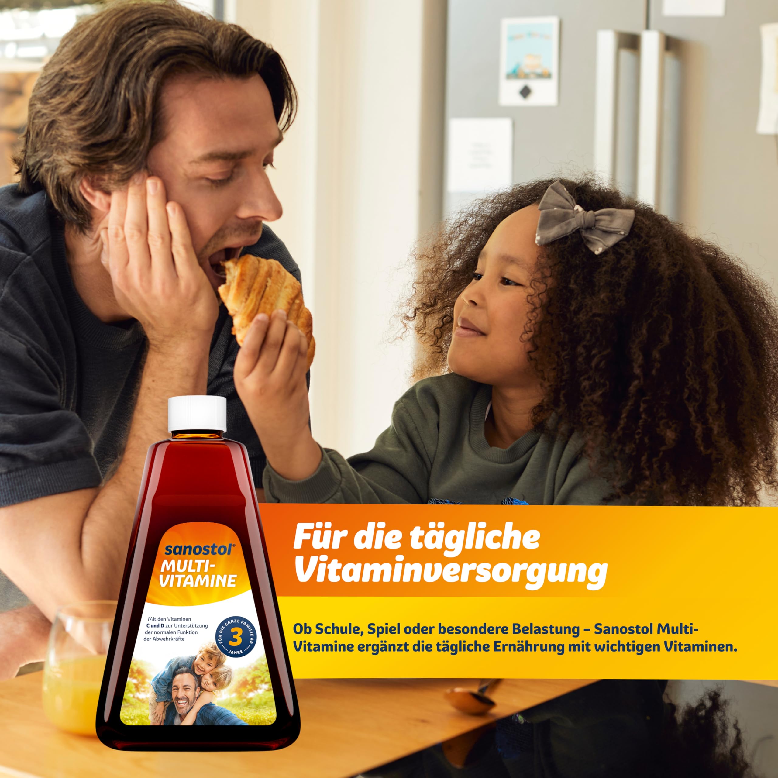 Sanostol® Multi-Vitamine mit 9 wichtigen Vitaminen, 2x 460 ml
