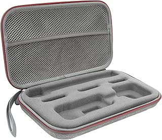 Action Camera Carrying Case, Hard Case for Insta360 X3, Protective Storage Bag, EVA Protective Storage Bag with Double Zipper for Travel Outdoor Shooting