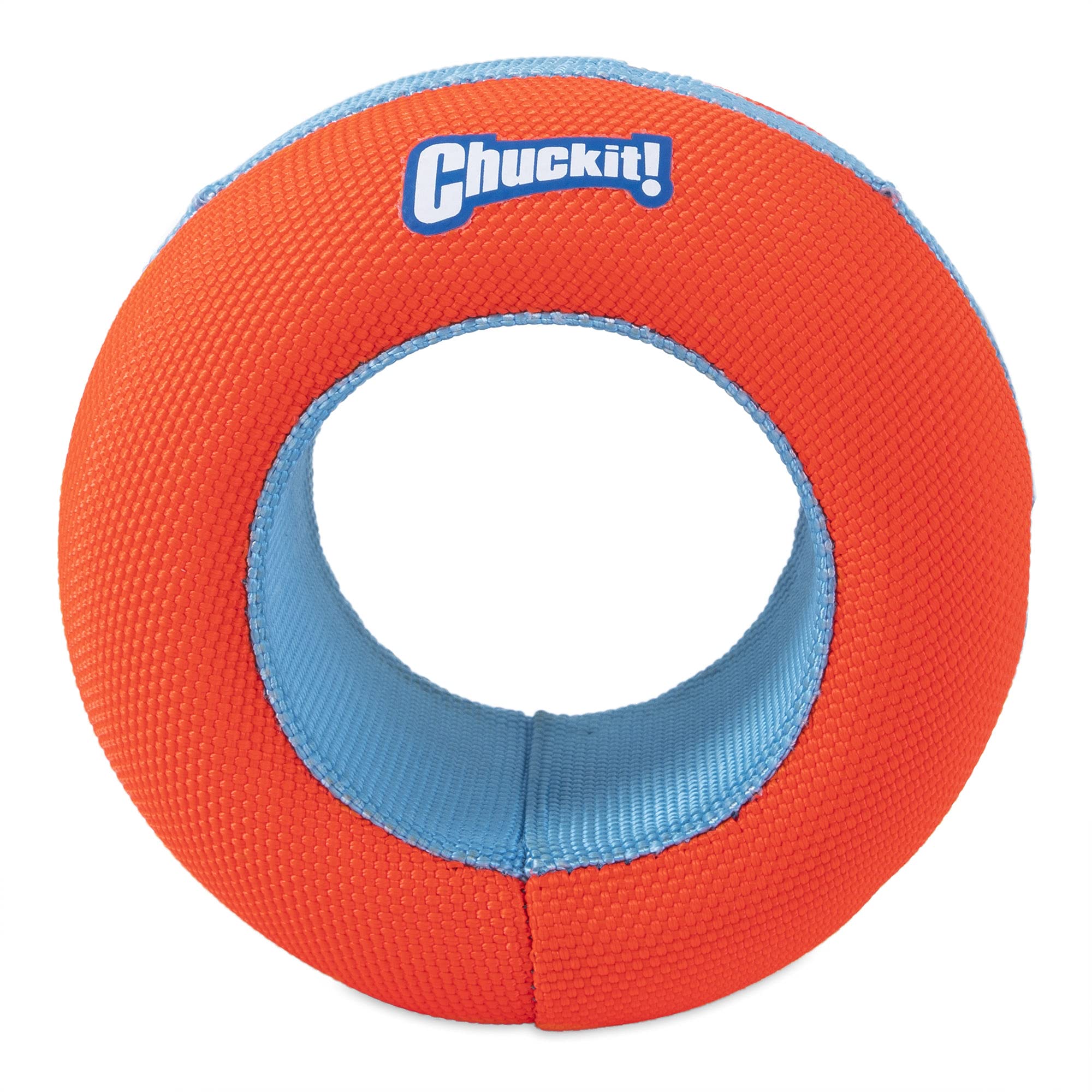 Chuckit! - Amphibious Roller – zabawka do pościgu dla psów – niezatapialna zabawka, która unosi się na powierzchni wody, koło do zabaw wodnych, rozmiar uniwersalny, średnica 10 cm