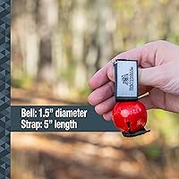 Vista 5 de Frontiersman - Campana para oso con silenciador magnético – Ayuda a prevenir el encuentro con osos durante su caminata – Reduce el riesgo de ataque.