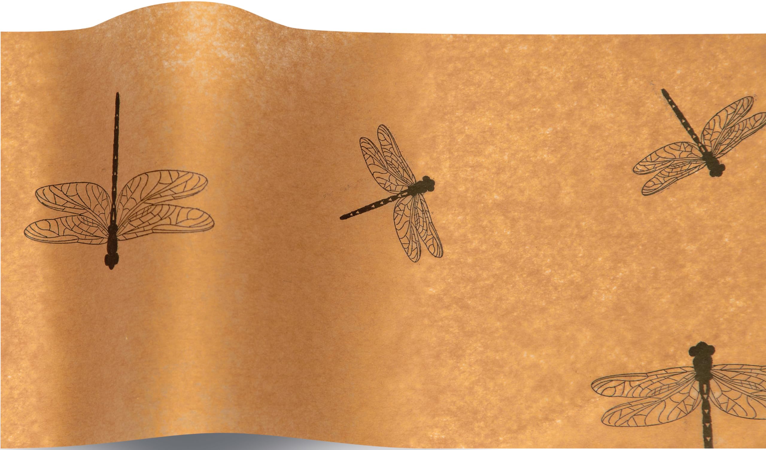 MustBeBonkers Luxury Printed Tissue Wrapping Paper Tissue 16gms - Acid Free - 34 x 45 cm (Dragonflies, 10)