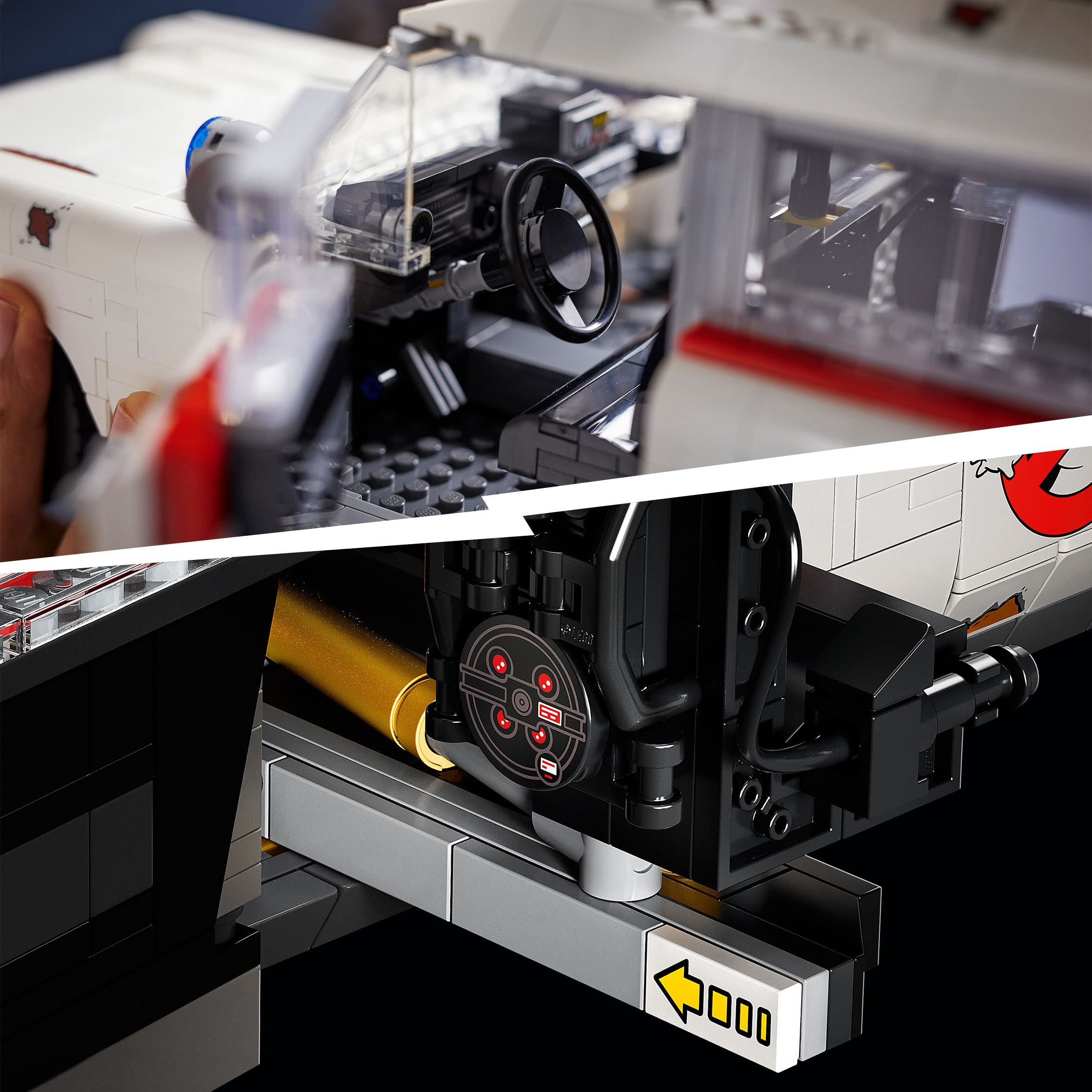 LEGO 10274 Icons ECTO-1 Ghostbusters, Macchina Grande da Collezione, Modellino da Costruire, Set da Esposizione per Adulti
