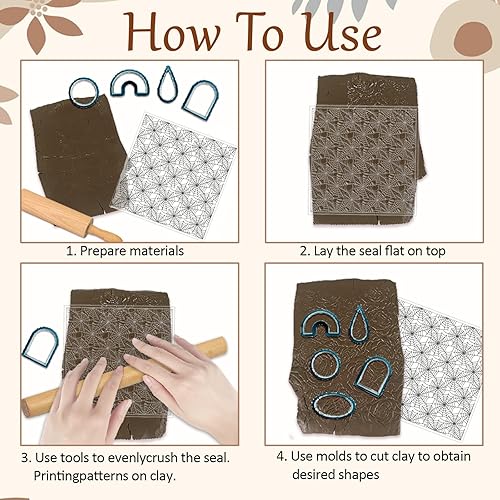 Miniatura 3 de CHGCRAFT 4 piezas de hojas de textura de arcilla polimérica de elementos de Halloween, fantasmas, textura de silicona, esqueletos, tapete de textura