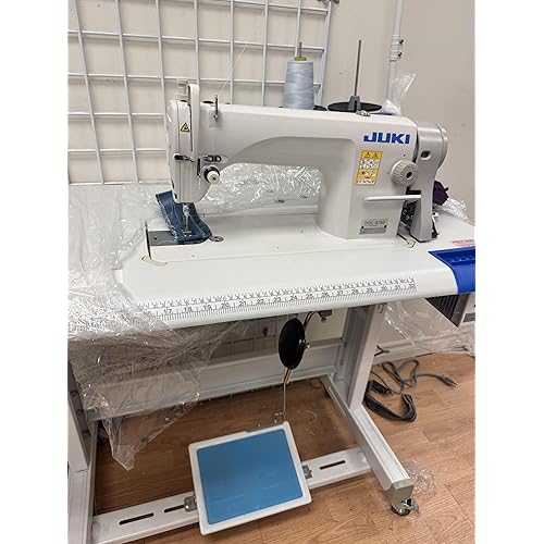 Industrial Sewing Machine Juki DDL-8700 Lockstitch Sewing Machine with Ergonomic Chair + Servo Motor + Table Stand Cut Juki DDL8700 Combo + LED Lamp Commercial Grade Sewing Machine