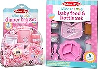 Vista 3 de Muñeca Brianna de 12 pulgadas de Melissa & Doug 14883, Multicolor