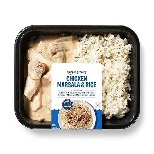 Amazon Grocery, Chicken Marsala & Rice, 10 Oz