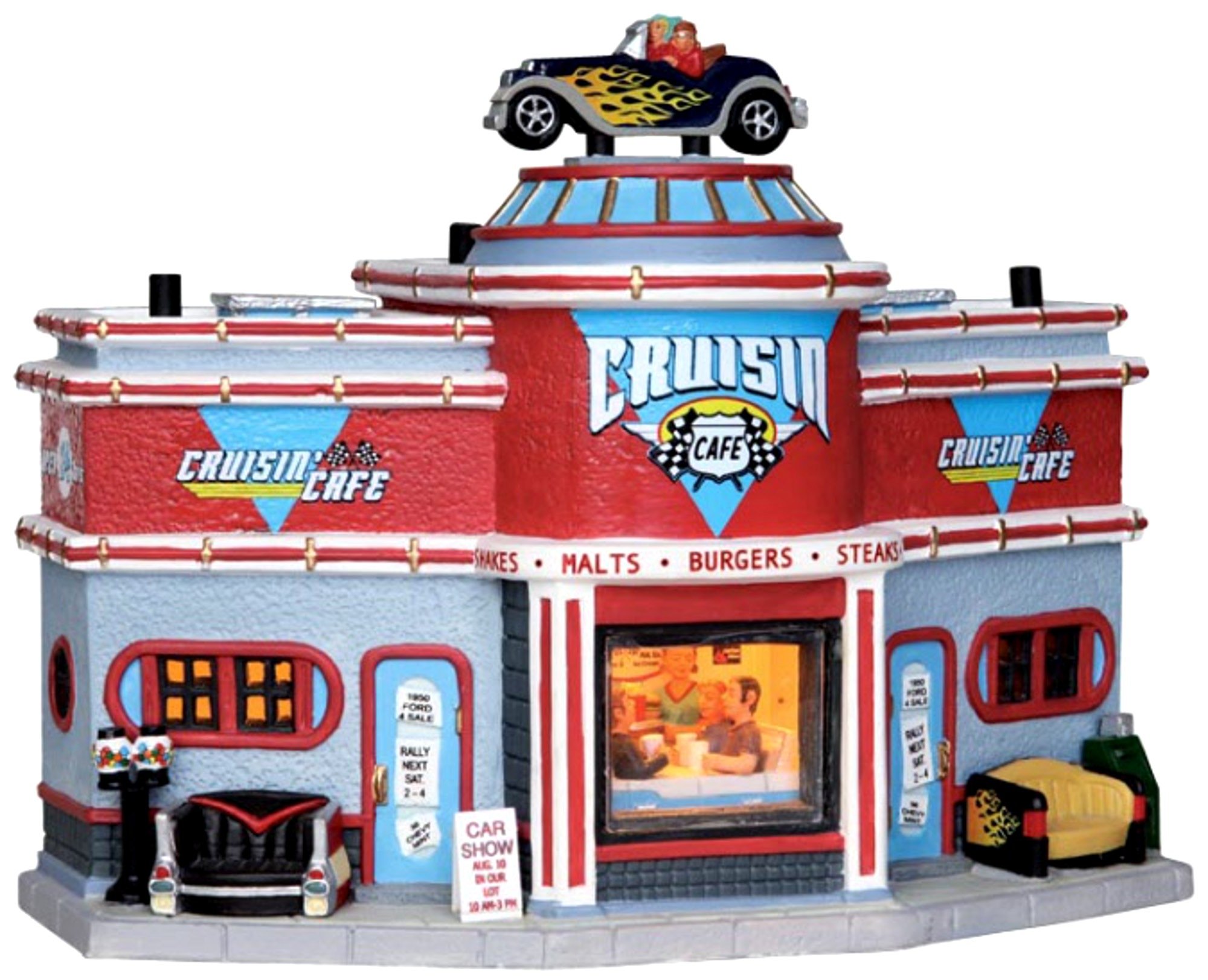 LemaxVillage Collection Cruisin' Café # 25406