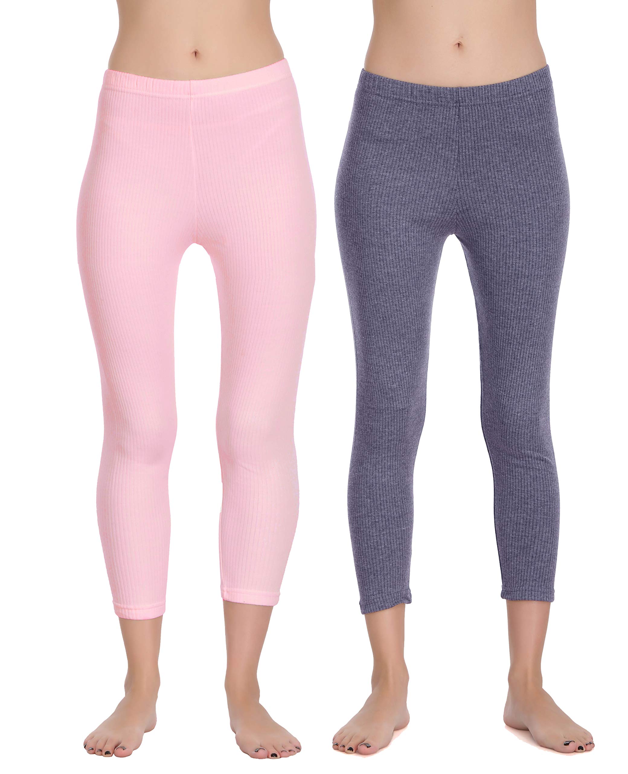 Women Coltton Blend Thermal Pyjama(Pack of 2 Pajama)(SW0451-3XS_Pink, Blue_XXX-Small)-image-9