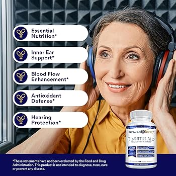 Amazon.com: Research Verified Tinnitus Aid - Lessen Internal
