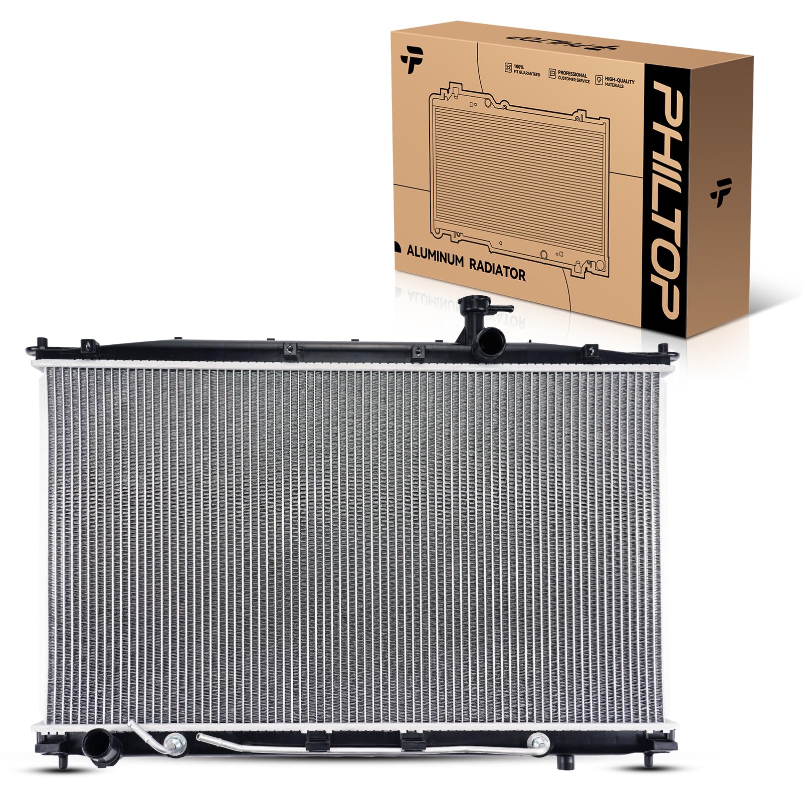 PHILTOP Radiators Car For Cu2997santa Fe 2007 2008 2009 2.7l (w/o Internal Oil Cooler)