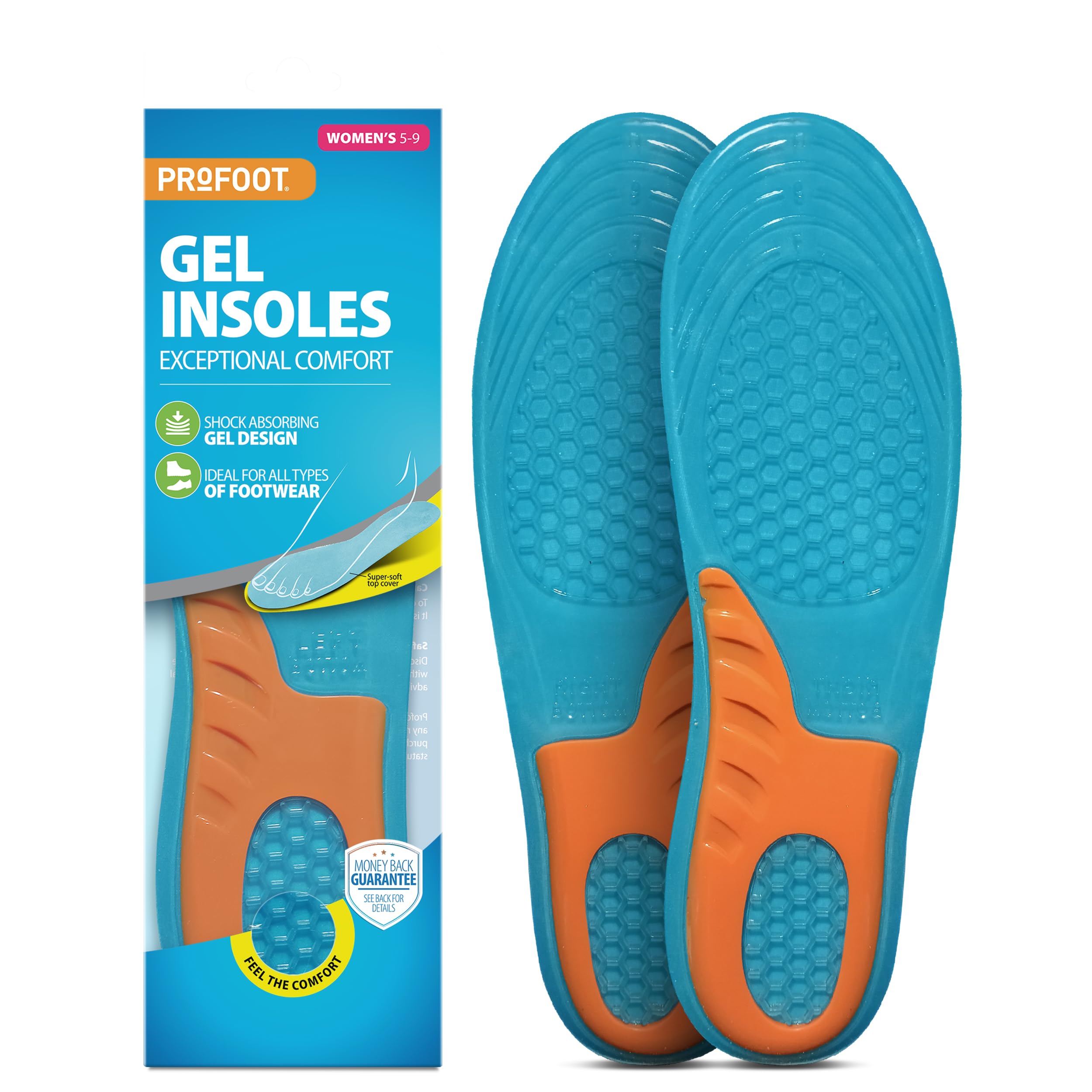 – PROFOOT ULTRA GEL INSOLES WOMEN:2090