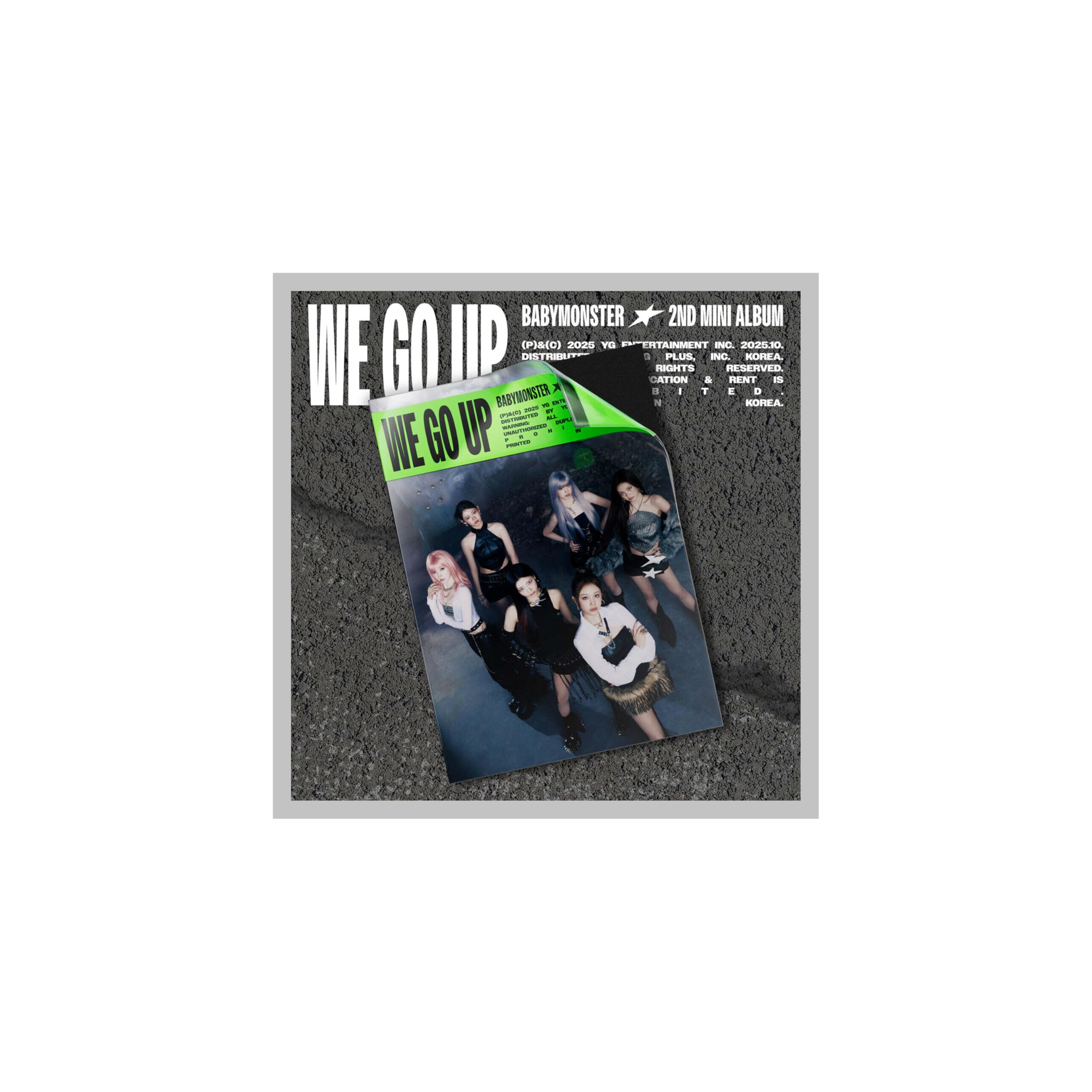 Amazon.co.jp: ベイビーモンスター ベビモン BM BABYMONSTER WE GO UP