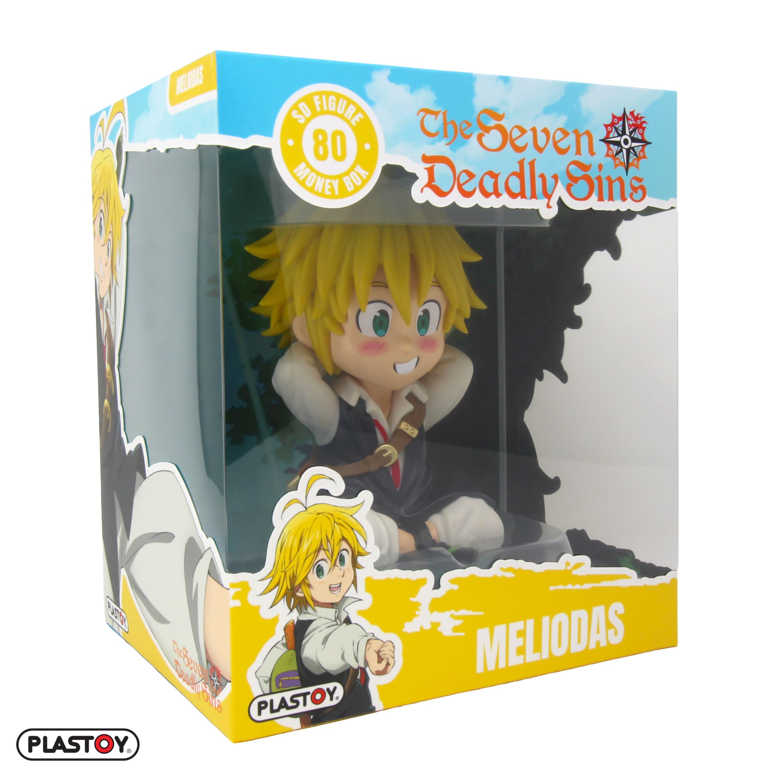 Plastoy Seven Deadly Sins Salvadanaio Meliodas - Plastica - 14 cm