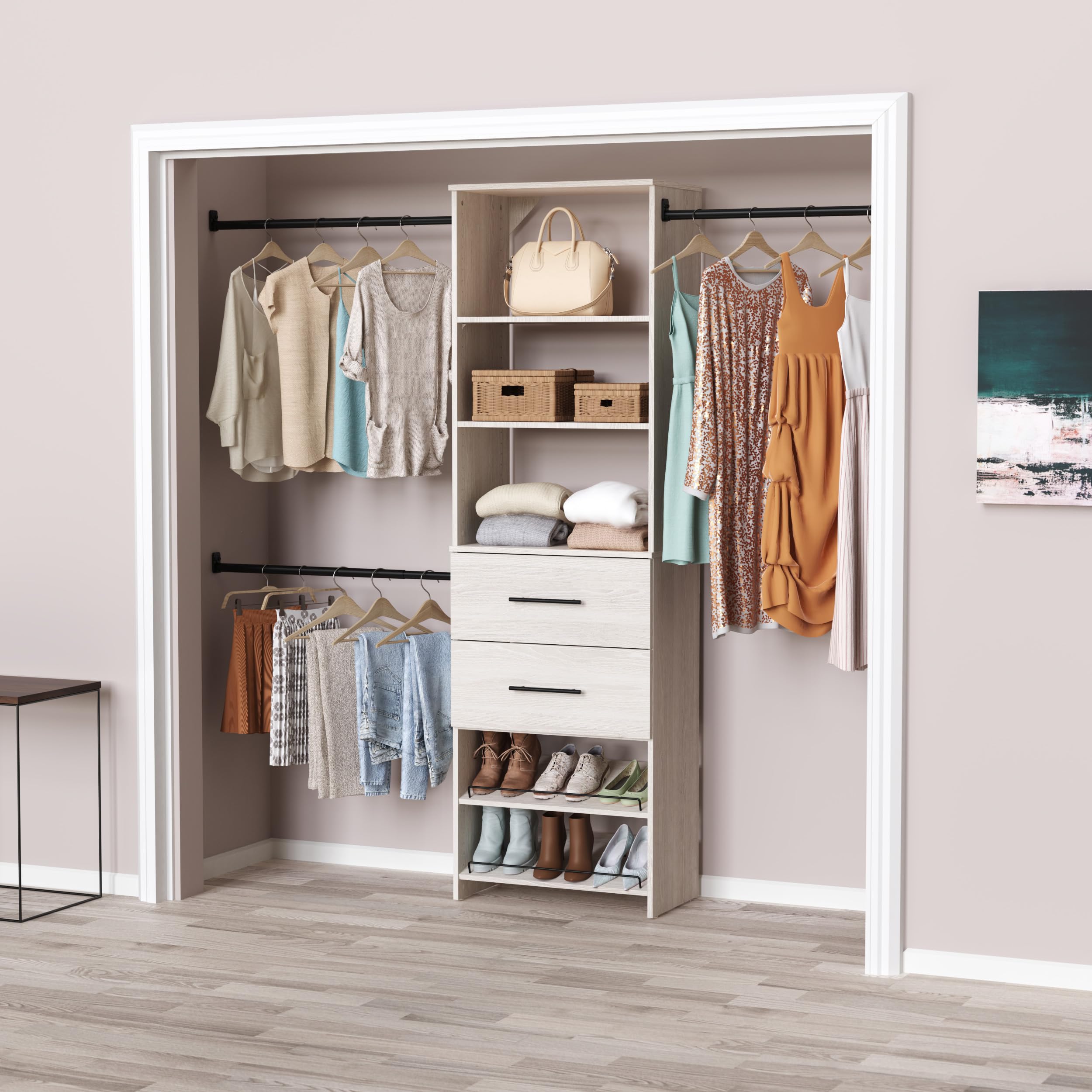 Amazon.com: ClosetMaid SuiteSymphony Closet Add-On Accessory, 25