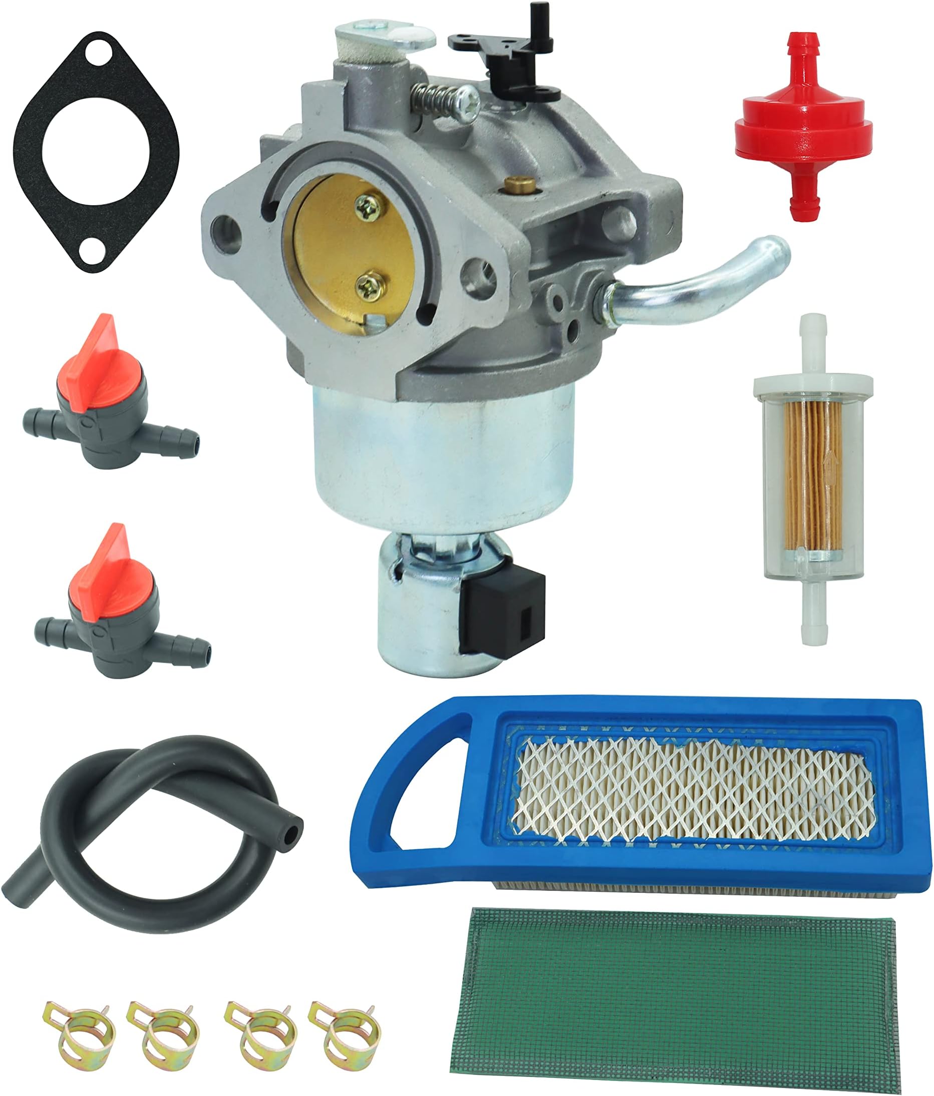 594605 Carburetor for Briggs & Stratton 594603 591734 796110 792768 790023 594601 with Air Filter tune up kit