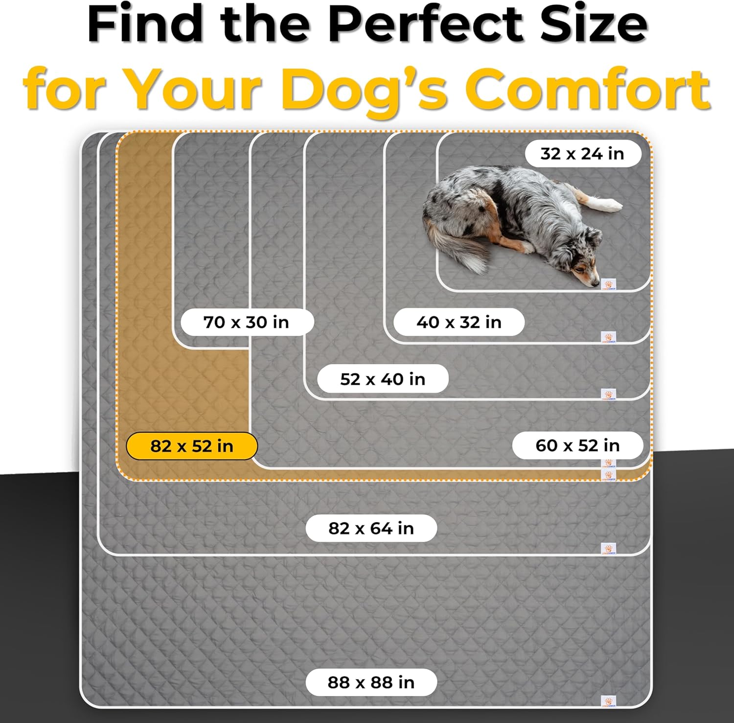 Waterproof Dog Blanket for Couch – Pet Hair Resistant Sofa Protector - Non Slip Dog Couch Cover - Washable Waterproof Pet Blanket for Sofa Bed Car - Reversible Dog Blanket for Couch Protection