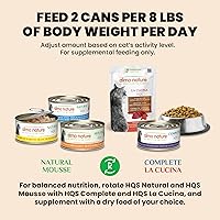 Vista 7 de almo nature HQS - Comida húmeda natural para gatos en caldo, sin granos, 2.47 onzas (paquete de 24)