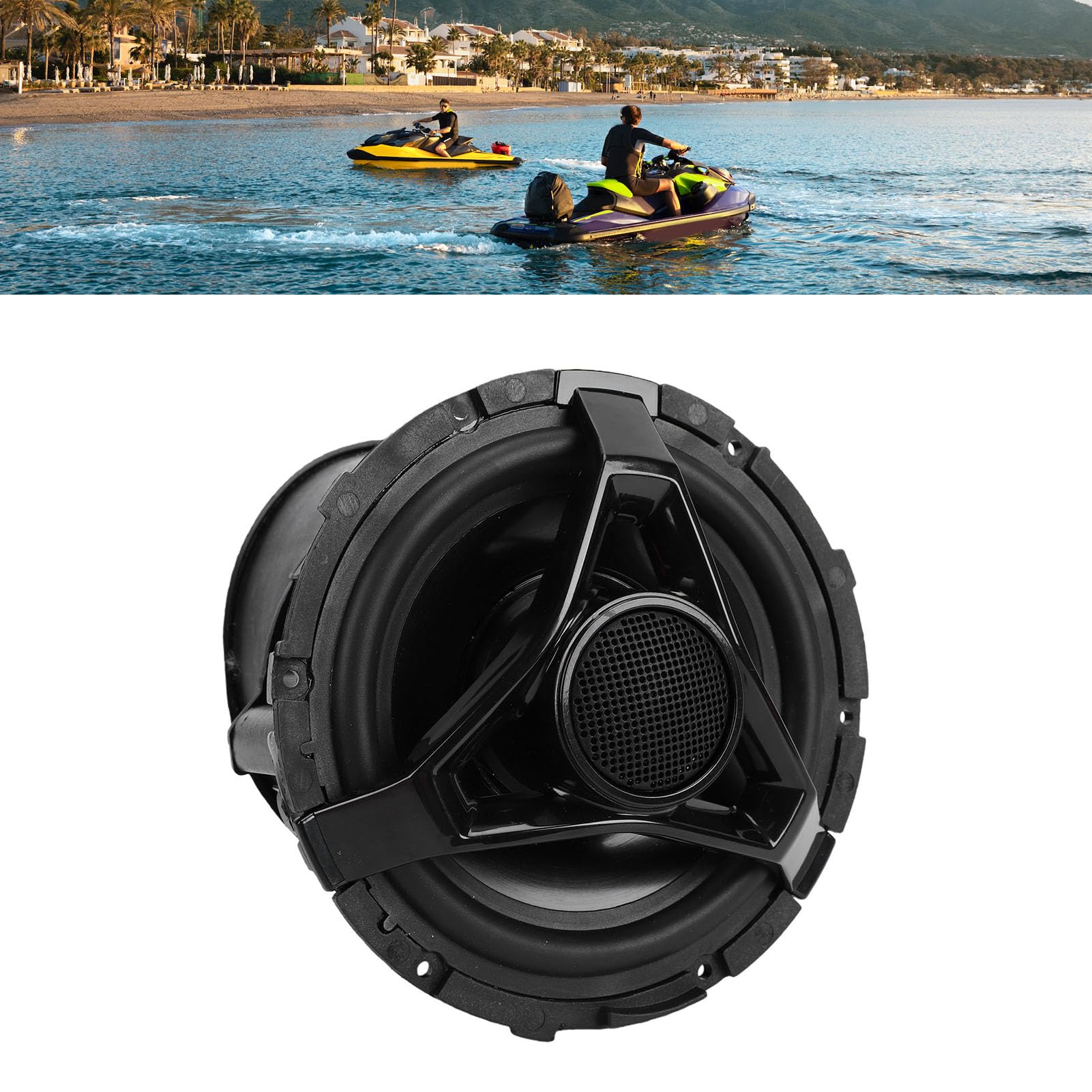 Yctze Altavoz para Barco a Motor, de Audio Marino, Componente de Audio PWC, Dispositivo de Sonido para Barco OEM 278003463 con Sellado Impermeable para GTX GTI RXT