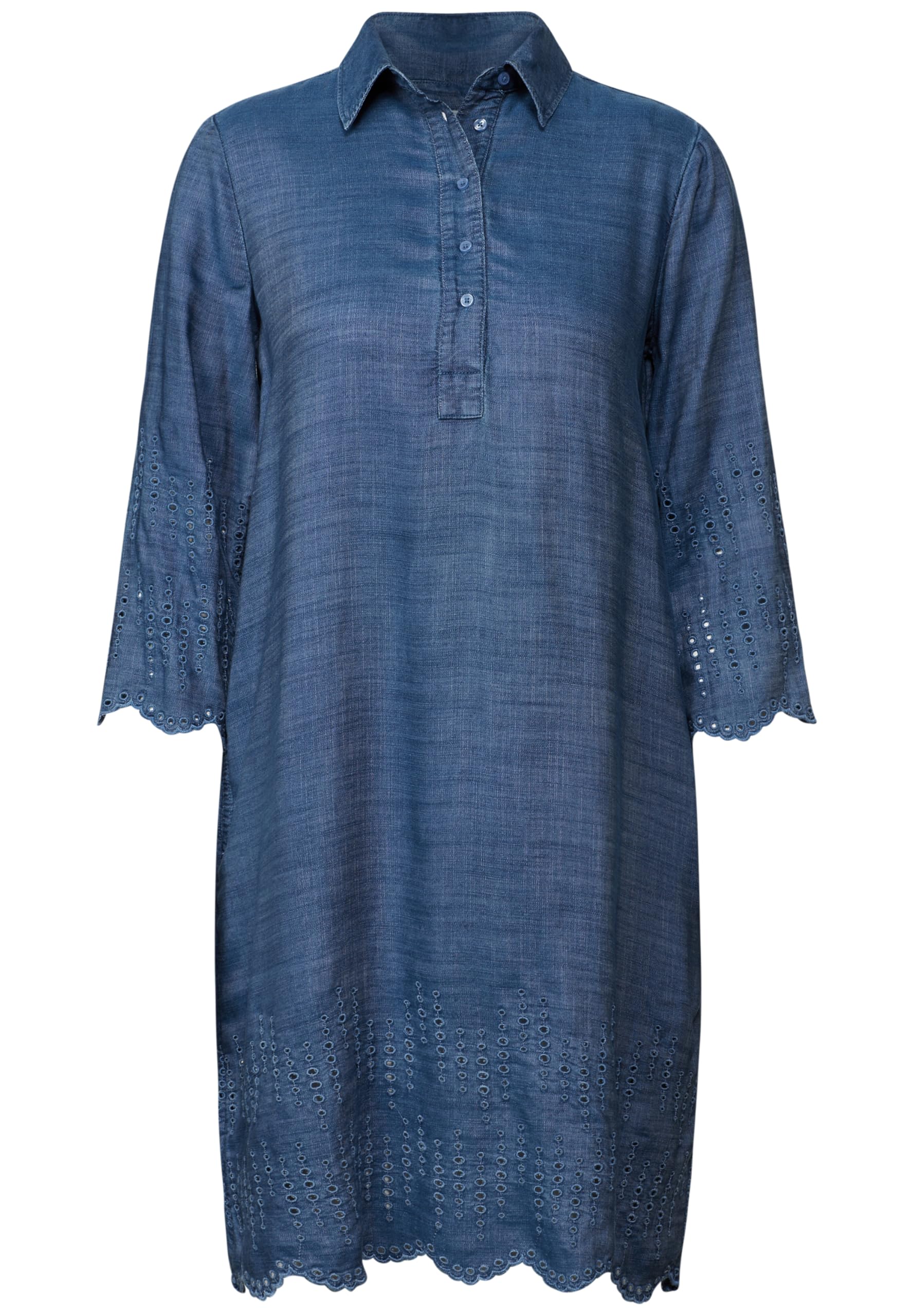 Cecil Sukienka damska, Mid Blue Wash, XL