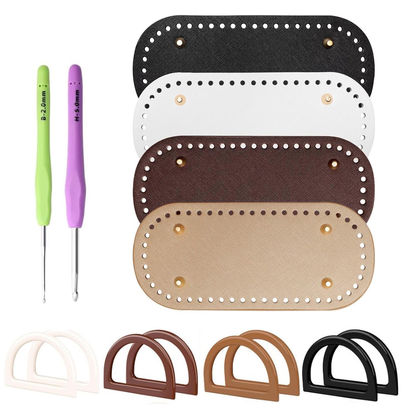 Kit de bolso de tejer para regalar a aficionados del ganchillo 8