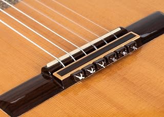 Classical Flamenco Acoustic Guitar Plastic Beads in shiny brown for Nylon Strings by Alba Guitar Beads