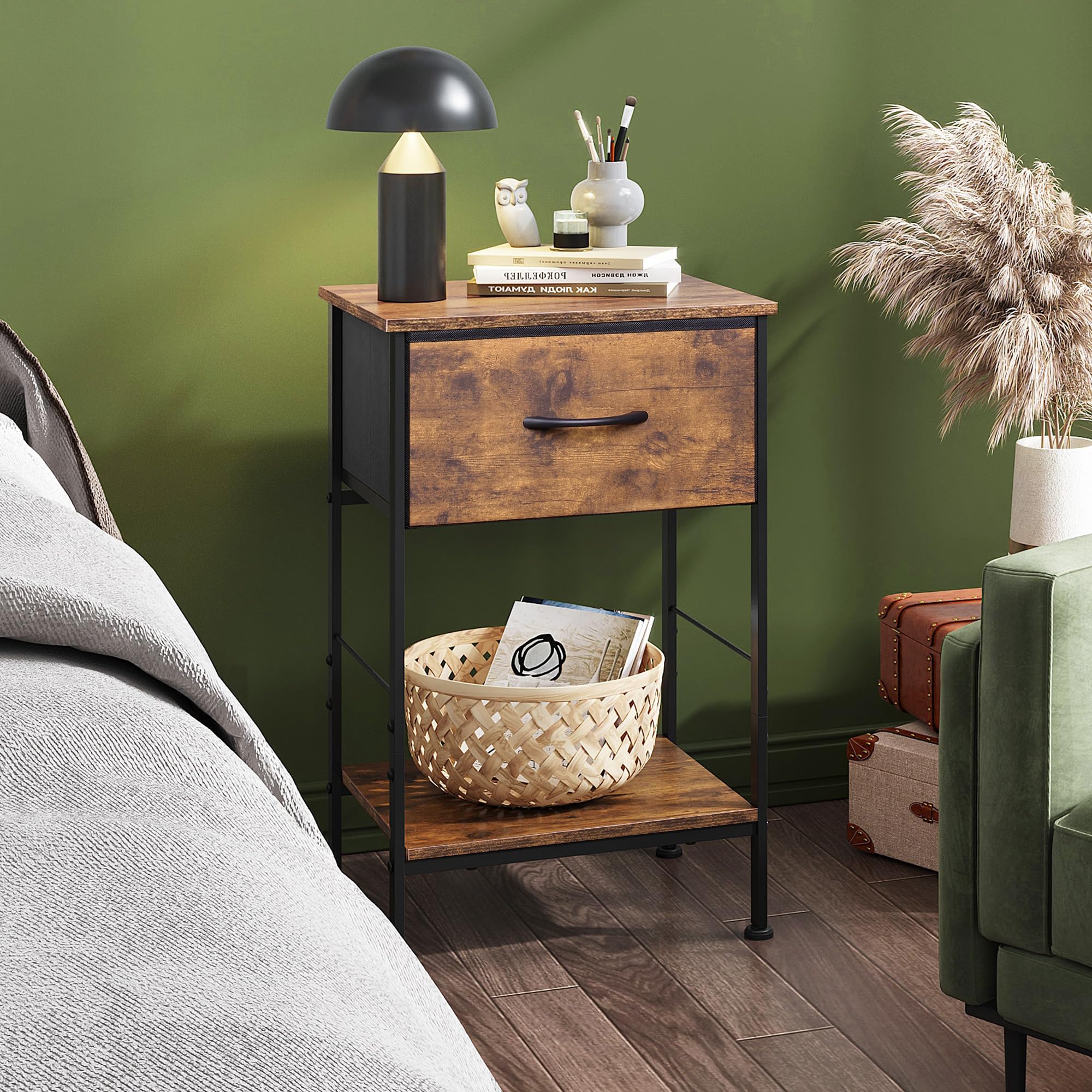 ◇SACWORKS/NIGHT TABLE SIDE TABLE Amazon.com: WLIVE Nightstand