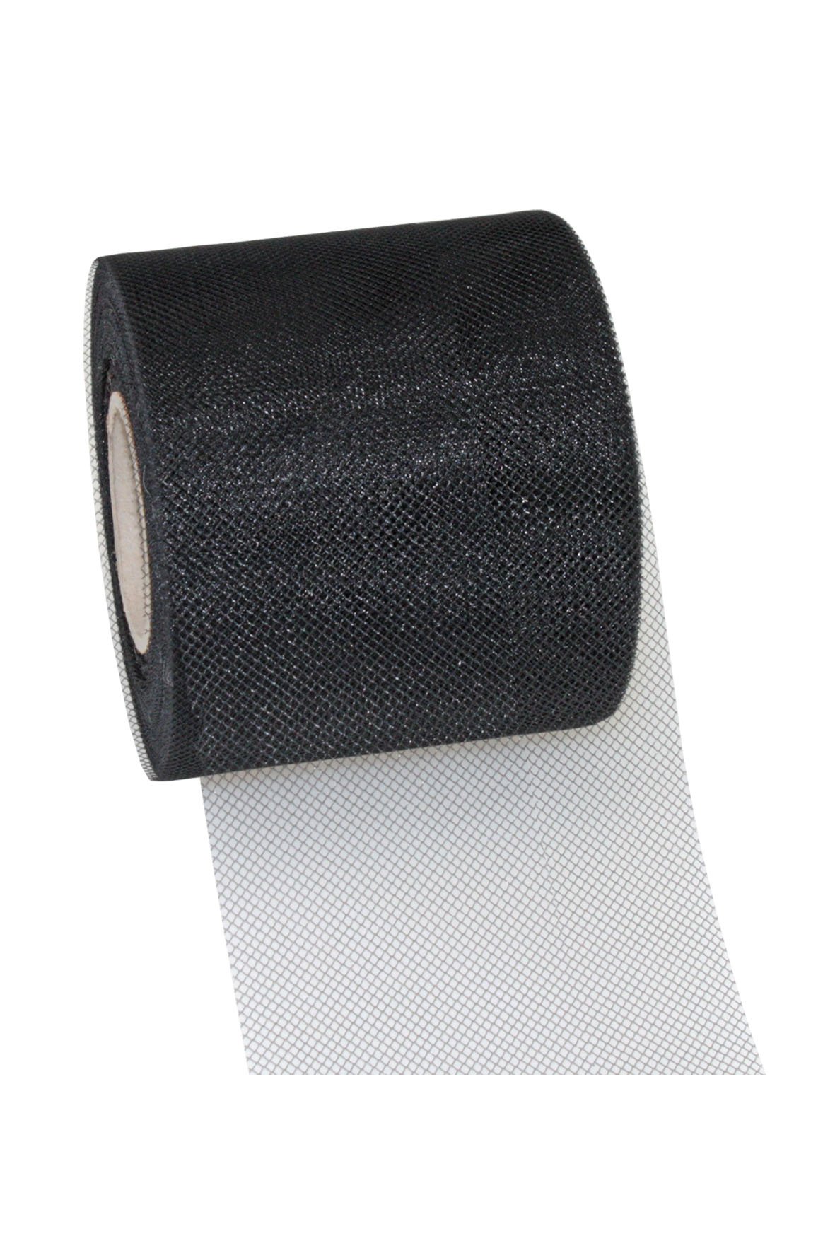 C.E. Pattberg Tulle Ribbon, 72mm-50m, Black