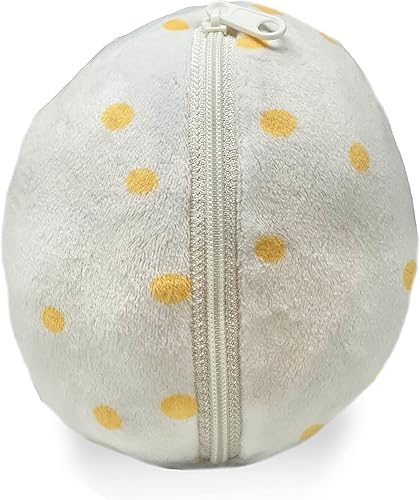 Miniatura 6 de Peluche reversible de pollo a huevo  Feliz + triste  Muestra tu estado de ánimo  Peluche para aliviar el estrés de 7 pulgadas